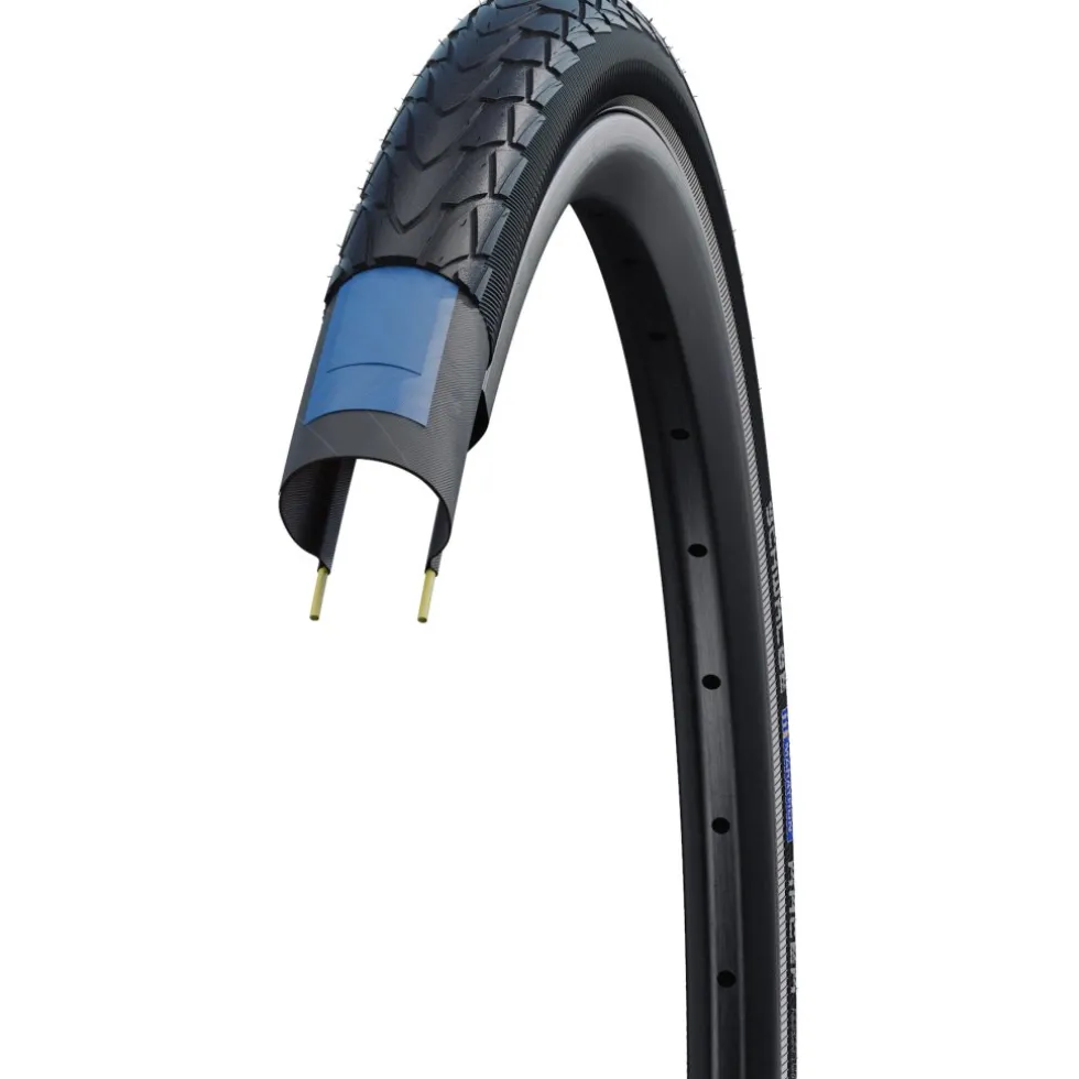 Schwalbe Marathon Racer Draadband - Performance | Addix | Race Guard - E-25 - 26x1.50" | Black Reflex