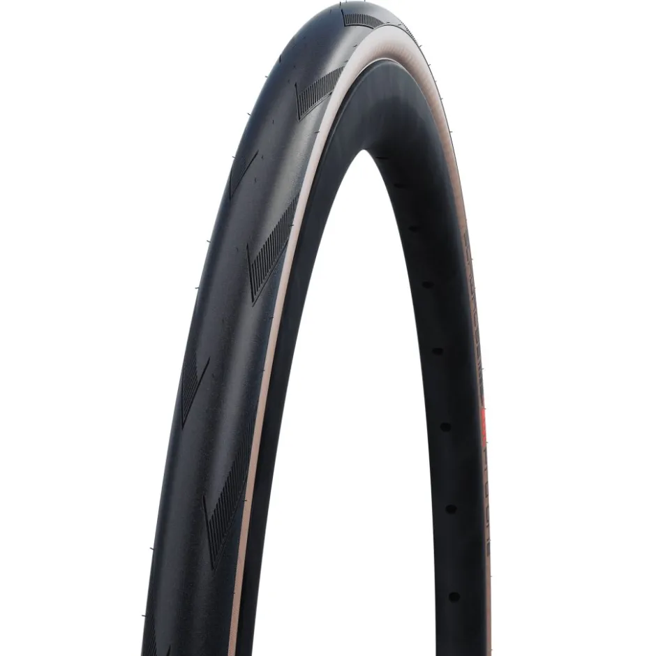 Banden < Schwalbe Pro One Tube Type Vouwband - Evolution | Super Race | V-Guard | Addix Race - 28-622 | Transparent Sidewall