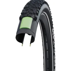 Schwalbe Smart Sam Plus Draadband - Performance | Addix | DD - Greenguard | ECE-R75 - 27.5x2.10" | Black Reflex