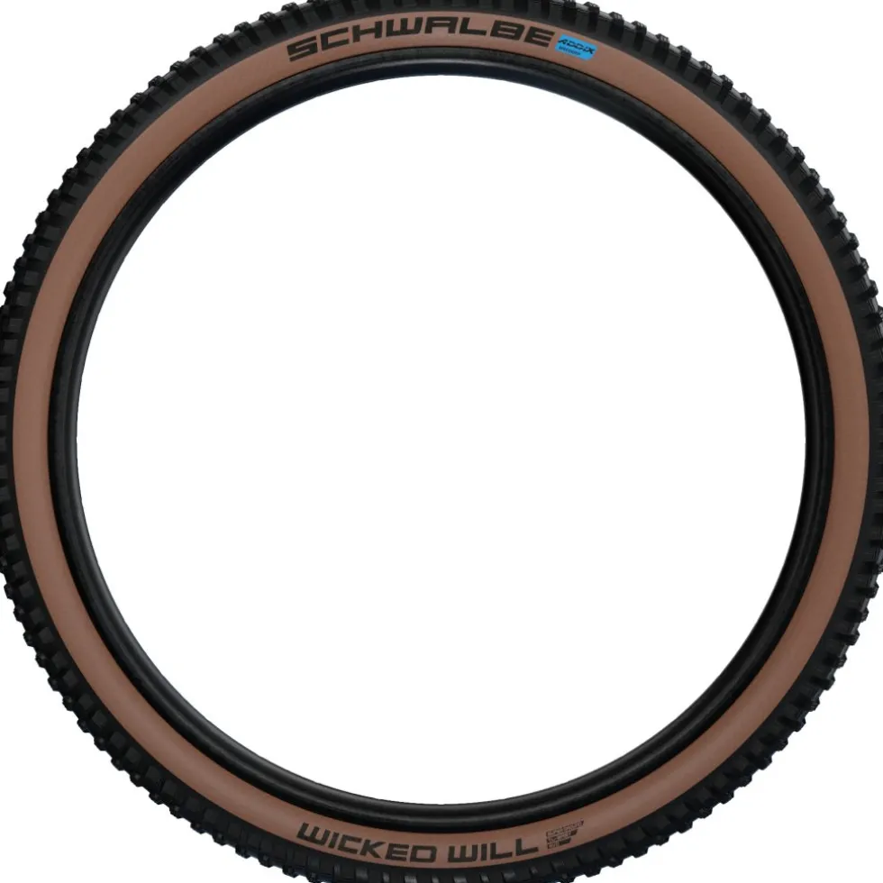 Schwalbe Wicked Will Vouwband - Evolution | Addix Speedgrip | Super Ground | TLEasy - ECE-R75 - 29x2.40" | Bronze Sidewall