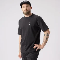 SCOTT Authentic T-shirt met korte mouwen voor heren - black