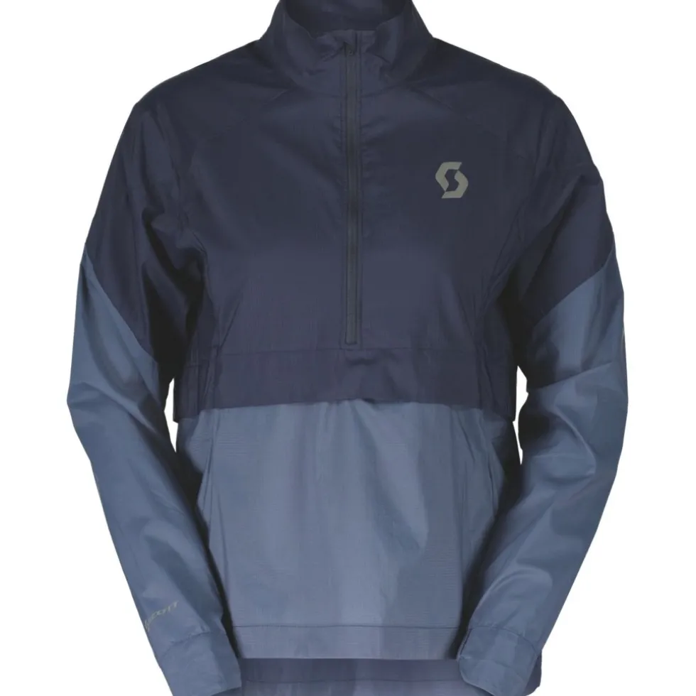 SCOTT Endurance Windbreaker Anorak Dames - dark blue/metal blue