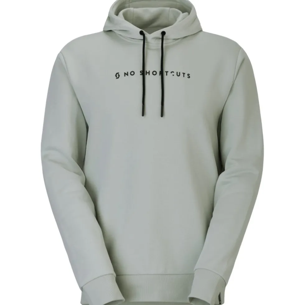 SCOTT No Shortcuts Hoodie met lange mouwen voor heren - spray grey