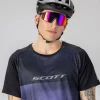 SCOTT Pro Shield Zonnebril - light pink - AMP lavender chrome S3