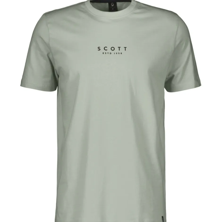 T-Shirts & Tops < SCOTT Typo T-hirt et korte ouwen voor heren - pray grey