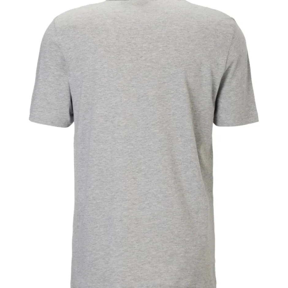 T-Shirts & Tops < SCOTT Typo T-hirt et korte ouwen voor heren - grey eange