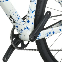 Gravelbikes Bikepacking < SCOTT ADDICT GRAVEL 30 - Gravelbike - 2026 - white / splatter blue