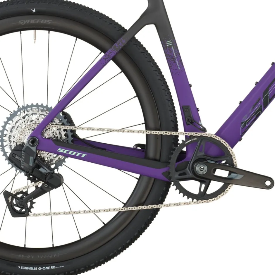 Gravelbikes Bikepacking < SCOTT ADDICT GRAVE 20 - Gravebike - 2026 - carbon back / indigo purpe