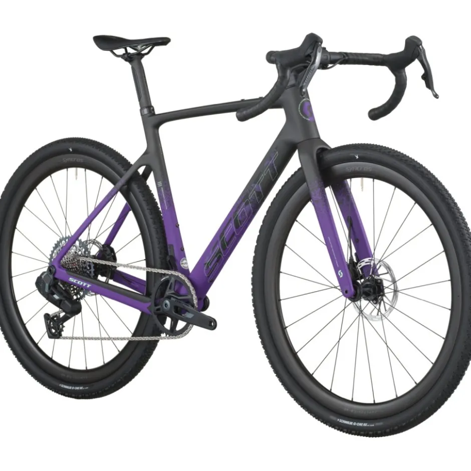Gravelbikes Bikepacking < SCOTT ADDICT GRAVE 20 - Gravebike - 2026 - carbon back / indigo purpe