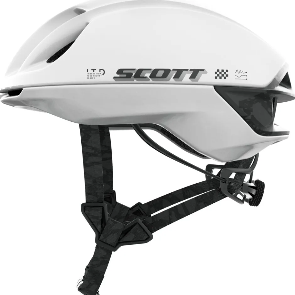 Gravelhelmen < SCOTT Cadence ip (CE) He - inera white