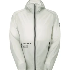 SCOTT Explorair Escape Lightweight Windbreaker-jas voor heren - spray grey/cotton white