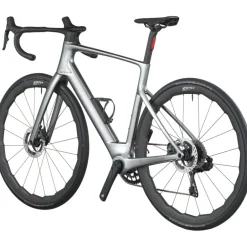Elektrische Fietsen|Elektrische Racefietsen < SCOTT FASTANE PREIU - Eektrische carbon racefiets - 2026 - chroe siver