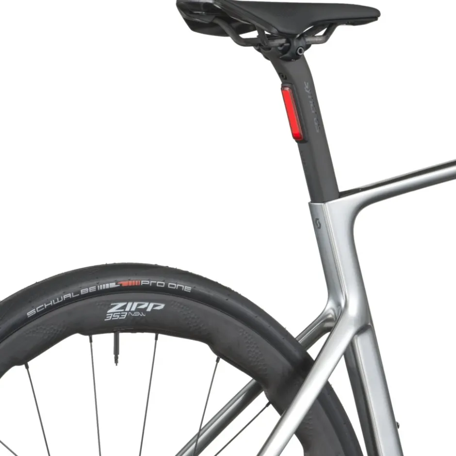 Elektrische Fietsen|Elektrische Racefietsen < SCOTT FASTANE PREIU - Eektrische carbon racefiets - 2026 - chroe siver