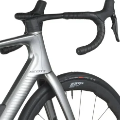 Elektrische Fietsen|Elektrische Racefietsen < SCOTT FASTANE PREIU - Eektrische carbon racefiets - 2026 - chroe siver