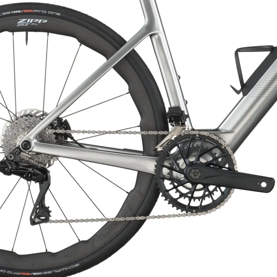 Elektrische Fietsen|Elektrische Racefietsen < SCOTT FASTANE PREIU - Eektrische carbon racefiets - 2026 - chroe siver