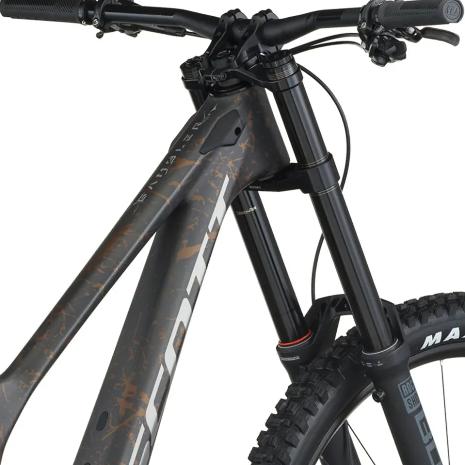 Freeride En Downhill Bikes|Mtb Full Suspension < SCOTT GABER 10 - Carbon TB - 2026 - carbon back / cracke bronze