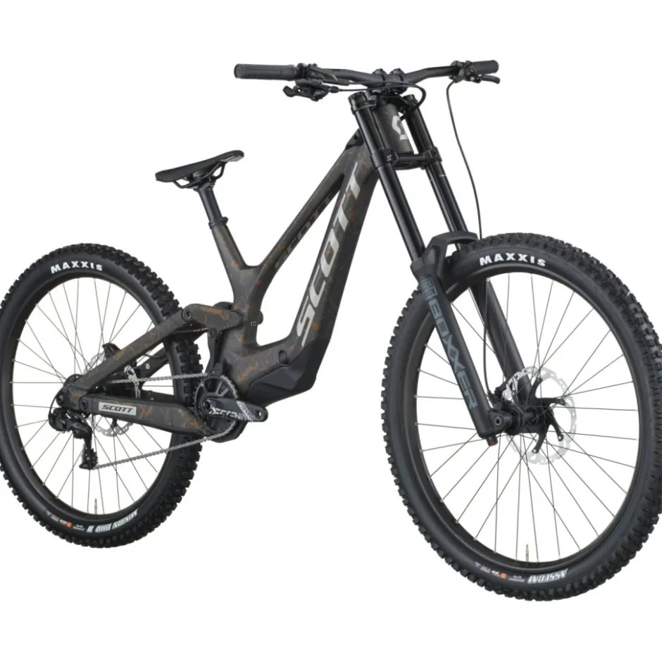 Freeride En Downhill Bikes|Mtb Full Suspension < SCOTT GABER 10 - Carbon TB - 2026 - carbon back / cracke bronze