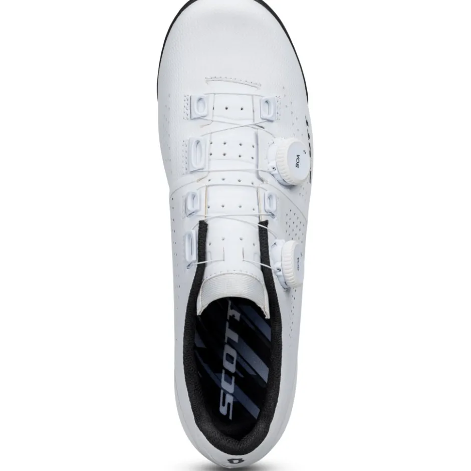 Klikschoenen|Gravelschoenen < SCOTT Gravel RC Carbon Schoenen Heren - white/black