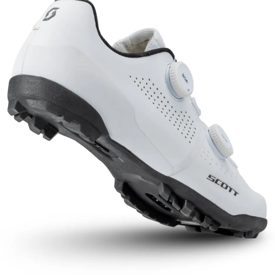 Klikschoenen|Gravelschoenen < SCOTT Gravel RC Carbon Schoenen Heren - white/black