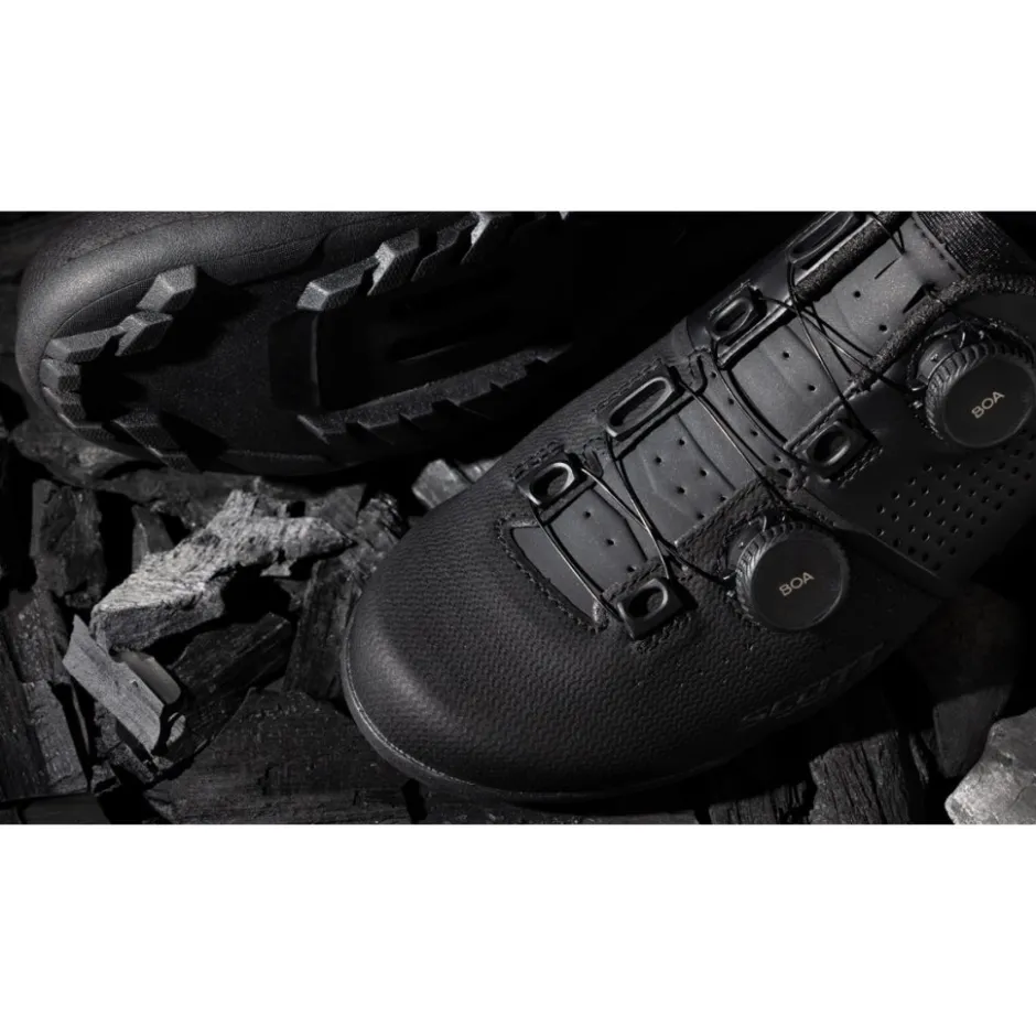 Klikschoenen|Gravelschoenen < SCOTT Gravel RC Carbon Schoenen Heren - white/black