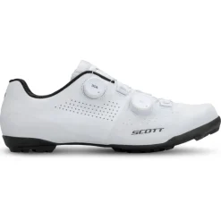 Klikschoenen|Gravelschoenen < SCOTT Gravel RC Carbon Schoenen Heren - white/black