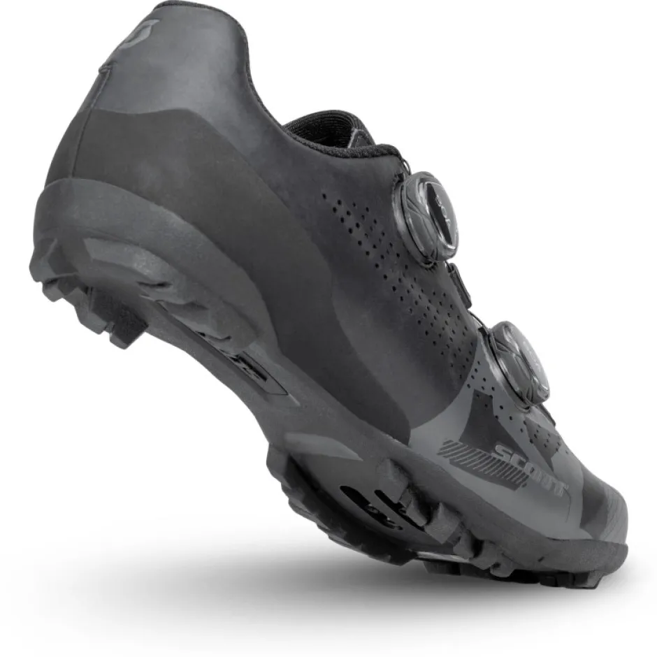 Gravelschoenen|Gravel Schoenen < SCOTT Gravel RC Schoenen Heren - mat zwart/antraciet grijs