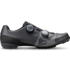 Gravelschoenen|Gravel Schoenen < SCOTT Gravel RC Schoenen Heren - mat zwart/antraciet grijs