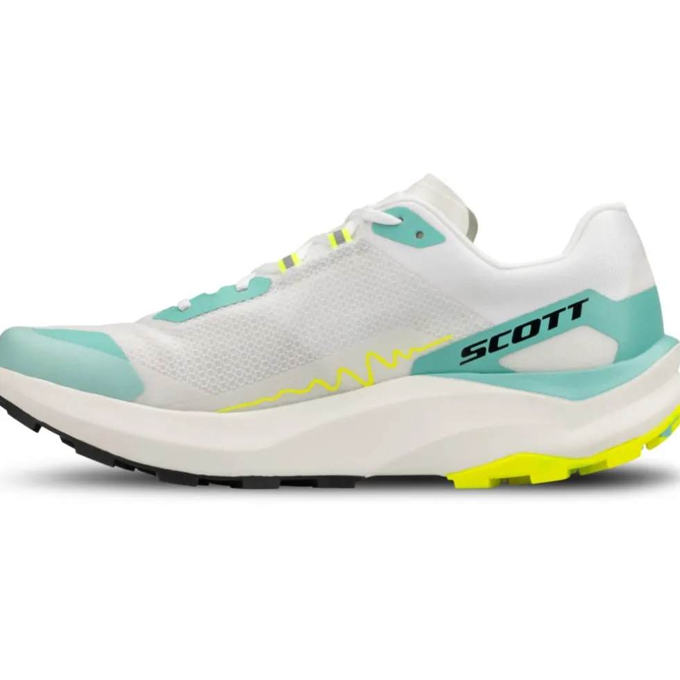 SCOTT Kinabalu Trail Hardloopschoenen voor heren - bright white/cascade blue