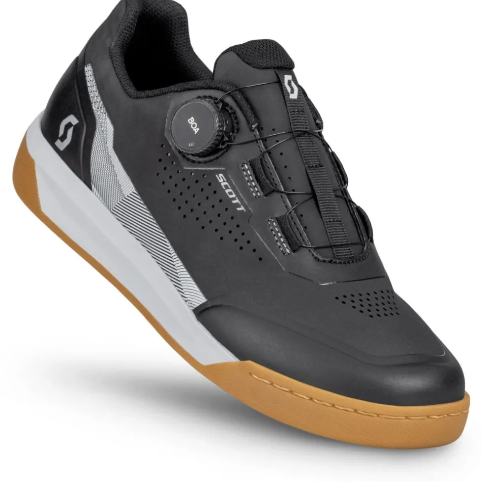 SCOTT MTB Volt Evo Flat Boa Schoenen Heren - zwart/wit