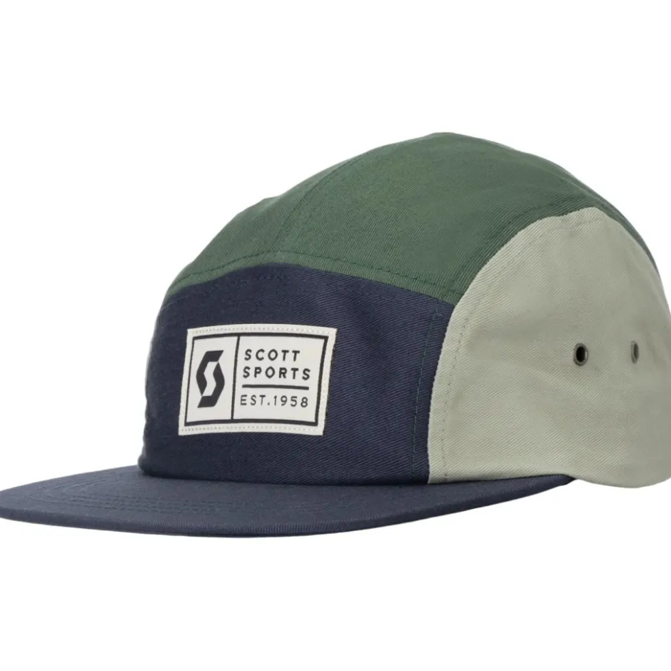 Mutsen|Mutsen < SCOTT 5-Panels Kap - dark blue/spray grey