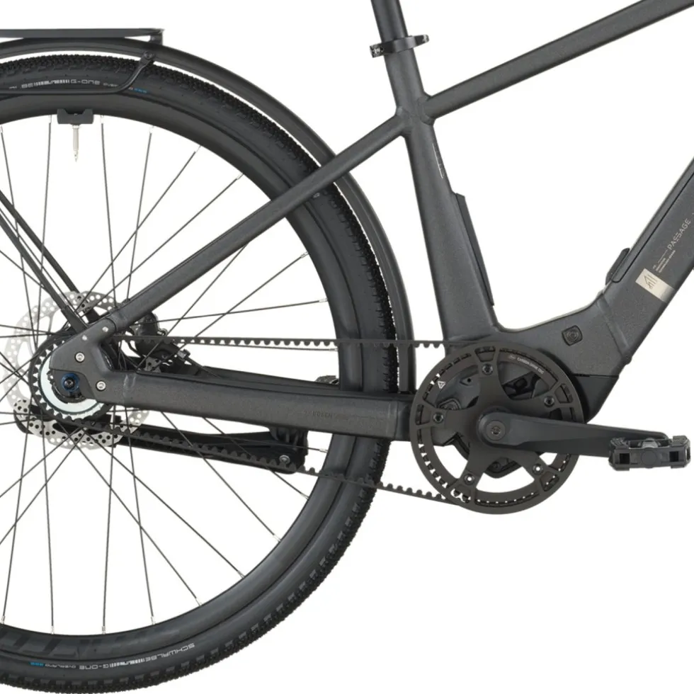 SCOTT PASSAGE 10 Belt - Urban E-Bike - 2026 - midnight grey