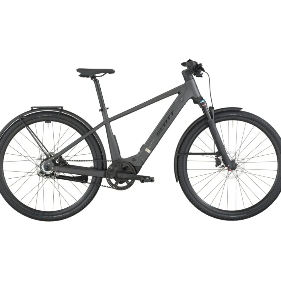 SCOTT PASSAGE 10 Belt - Urban E-Bike - 2026 - midnight grey