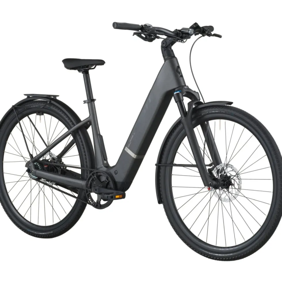 SCOTT PASSAGE 10 Belt Wave - Stedelijke e-bike - 2026 - midnight grey