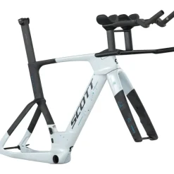 SCOTT PLASMA RC TT - Carbon frameset - 2026 - cumulus white/carbon black
