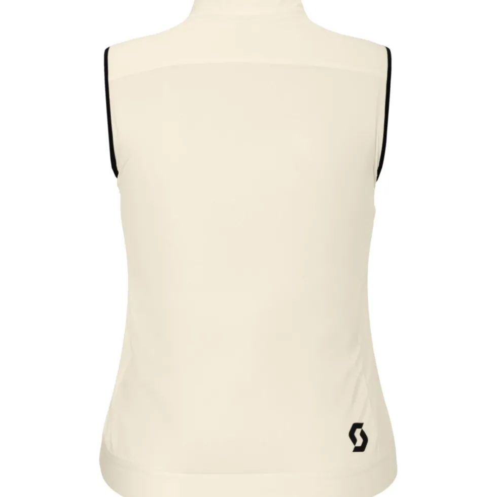 SCOTT Pro Windbreaker Vest Dames - cotton white