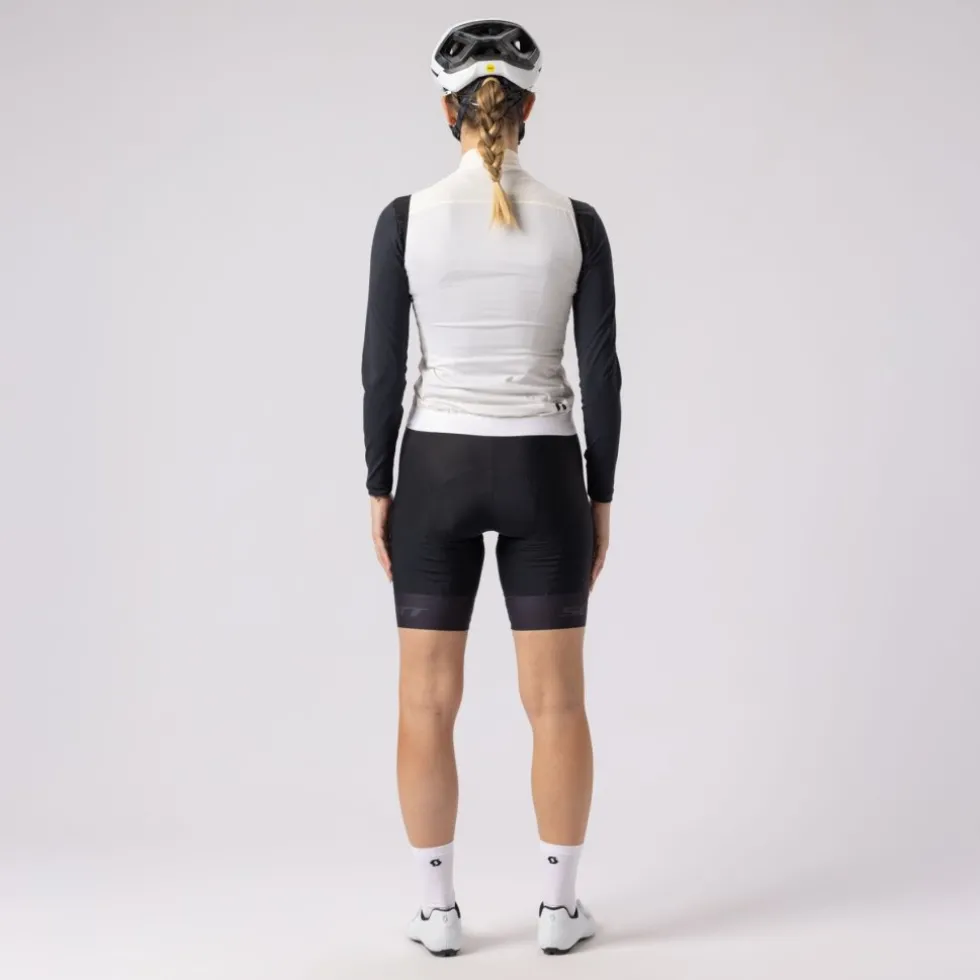 SCOTT Pro Windbreaker Vest Dames - cotton white