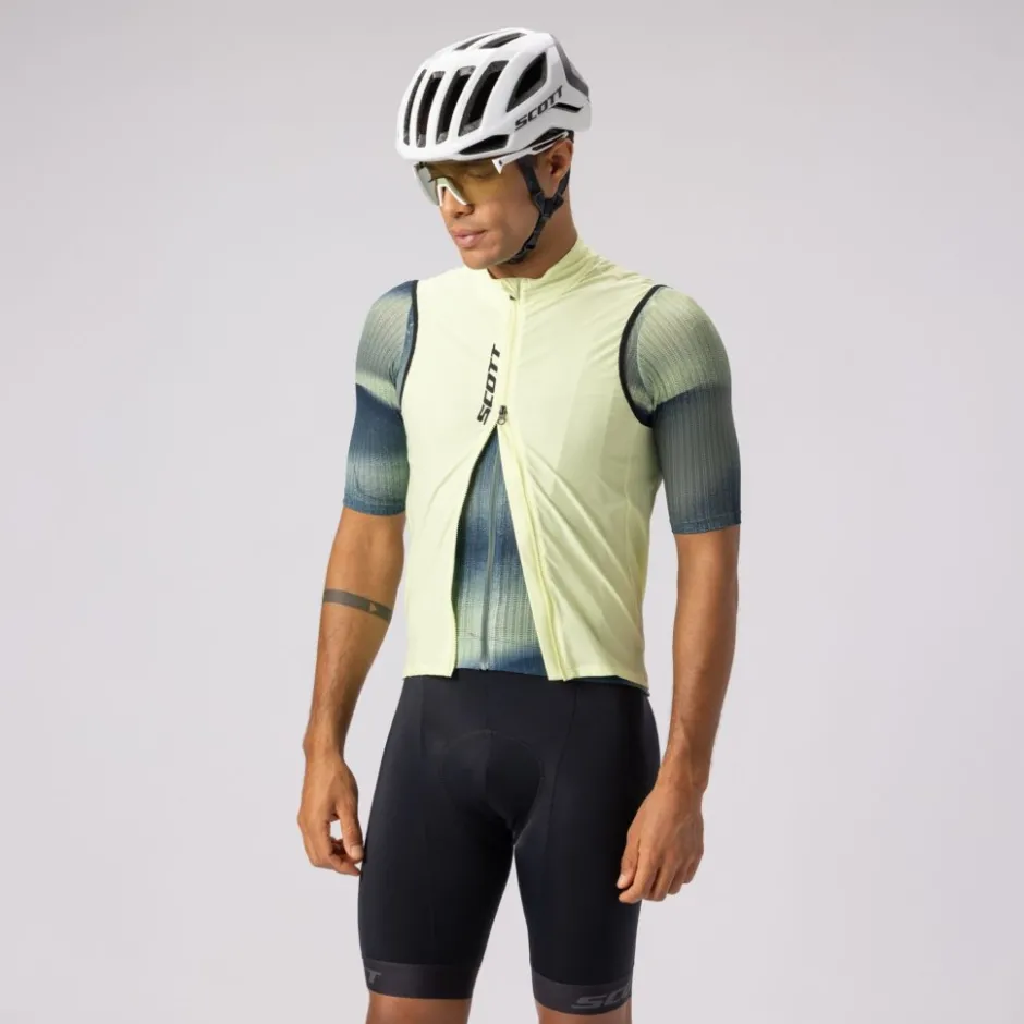 Vesten < SCOTT Pro Windbreaker Vet Heren - cotton white