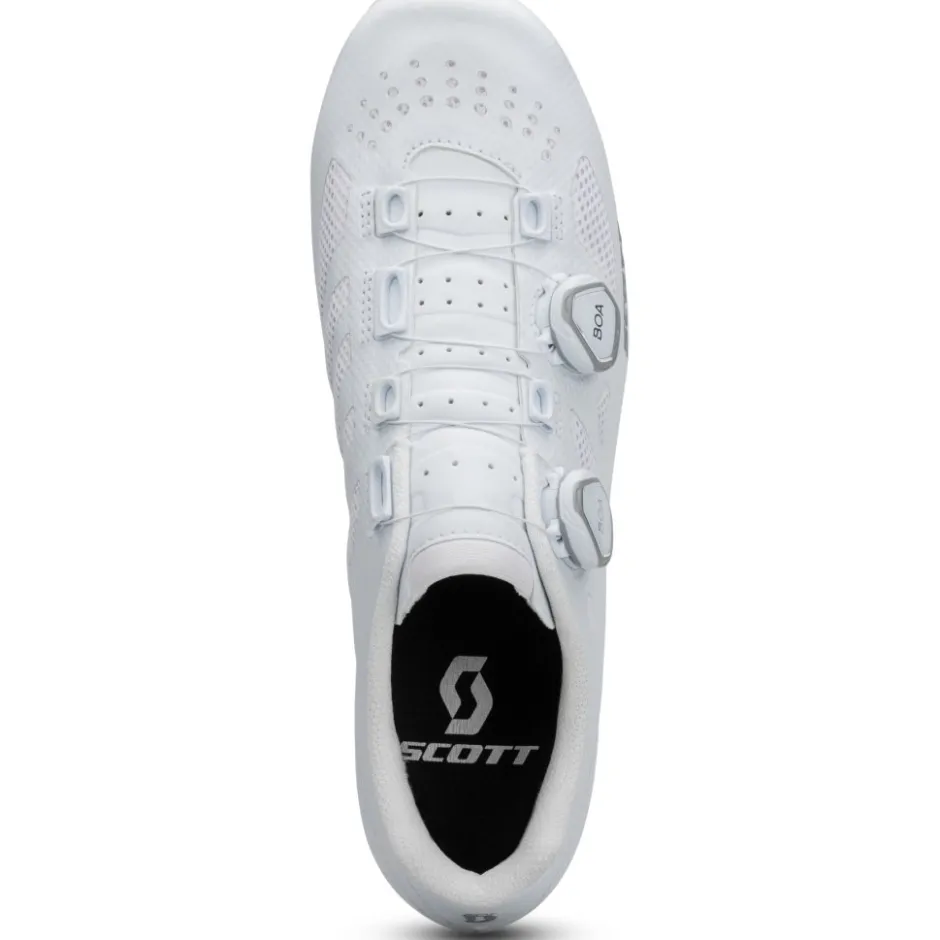 Klikschoenen|Wielrenschoenen < SCOTT Road Vertec BOA® Schoenen Heren - white