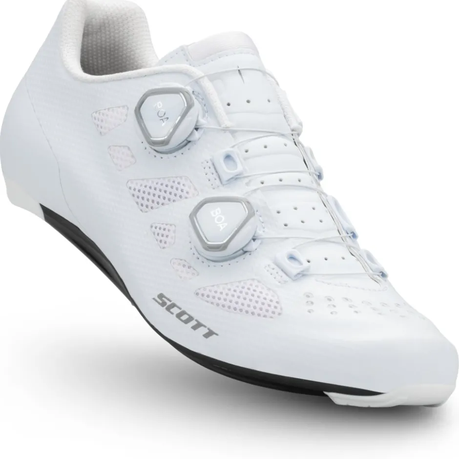 Klikschoenen|Wielrenschoenen < SCOTT Road Vertec BOA® Schoenen Heren - white