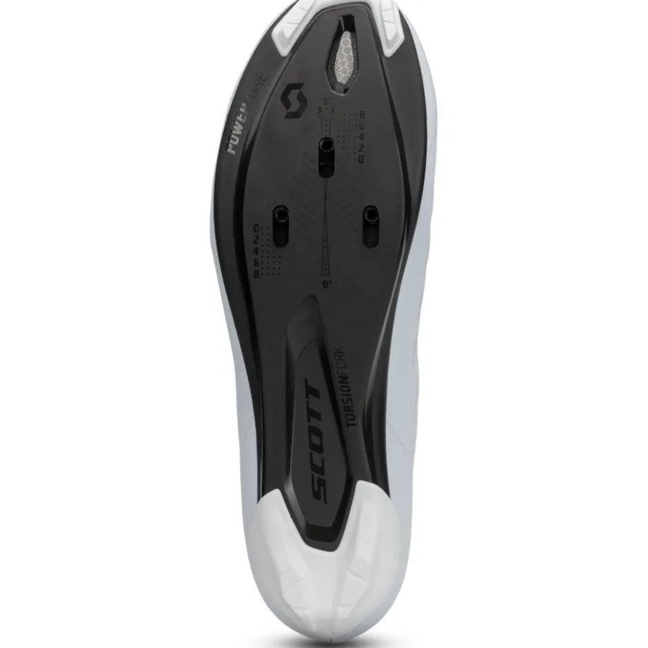 Klikschoenen|Wielrenschoenen < SCOTT Road Vertec BOA® Schoenen Heren - white