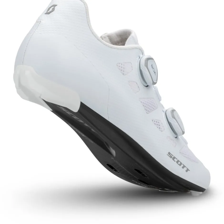 Klikschoenen|Wielrenschoenen < SCOTT Road Vertec BOA® Schoenen Heren - white