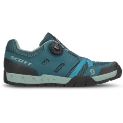 SCOTT Sport Crus-r Flat Boa Lady Fietsschoenen Dames - petrol blauw/mint groen