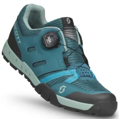 SCOTT Sport Crus-r Flat Boa Lady Fietsschoenen Dames - petrol blauw/mint groen