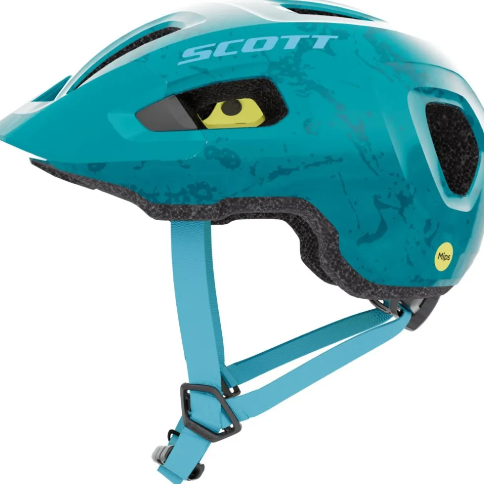SCOTT Supra MIPS Junior (CE) Helm - cerulean blue