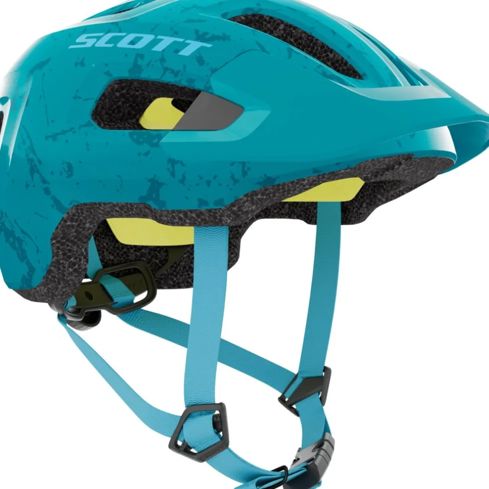 SCOTT Supra MIPS Junior (CE) Helm - cerulean blue