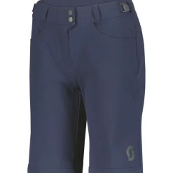 Mtb-Shorts < SCOTT Trail Flow w/ Pad hort met Zitkuen Dame - dark blue