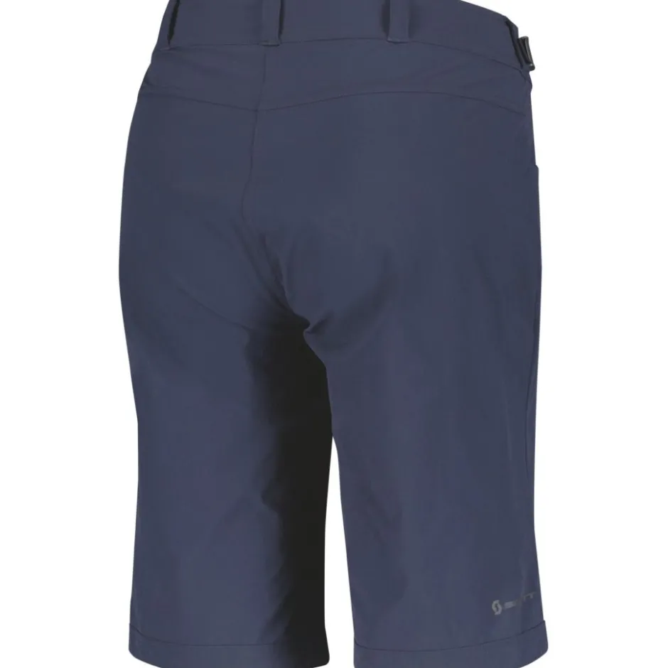 Mtb-Shorts < SCOTT Trail Flow w/ Pad hort met Zitkuen Dame - dark blue
