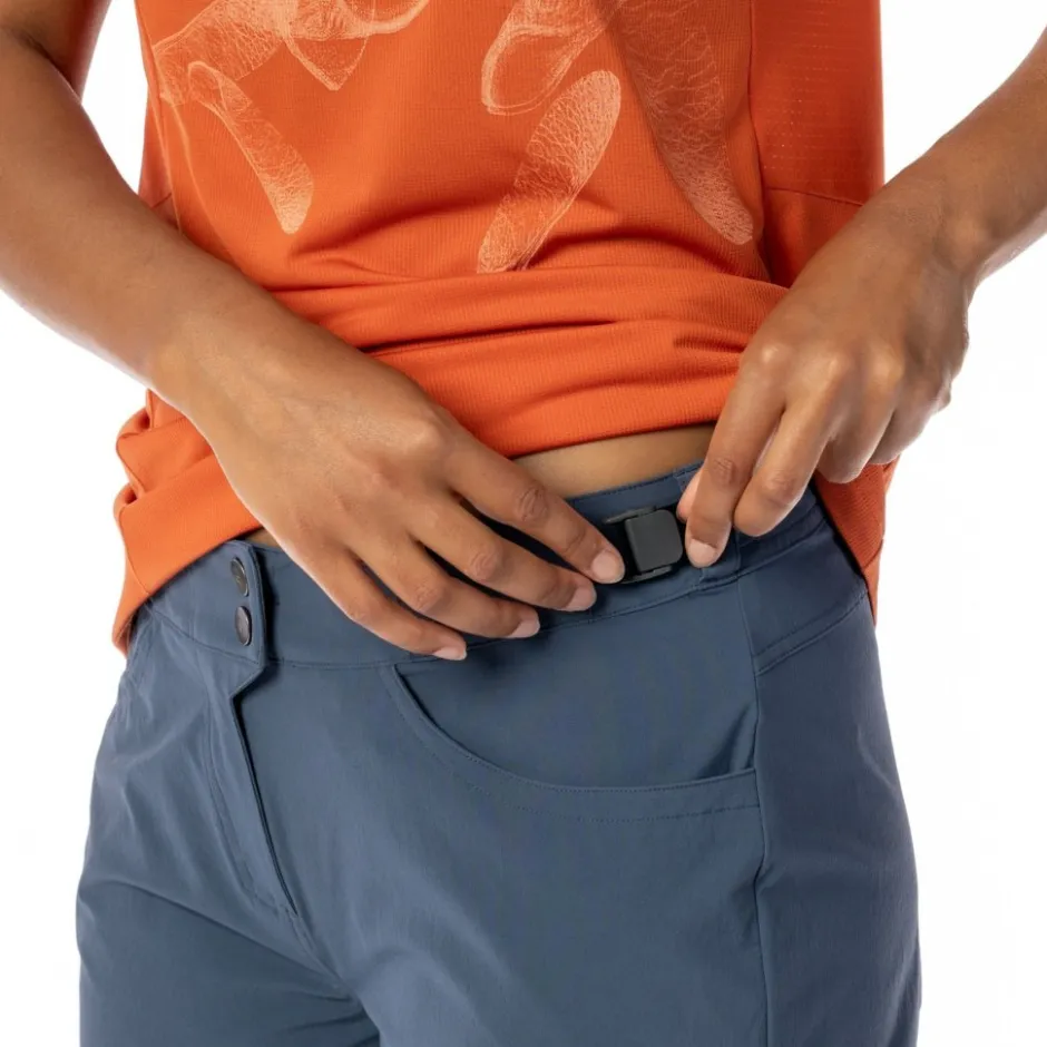 Mtb-Shorts < SCOTT Trail Flow w/ Pad hort met Zitkuen Dame - dark blue