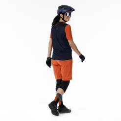Mtb-Shorts < SCOTT Trail Flow w/ Pad hort met Zitkuen Dame - dark blue