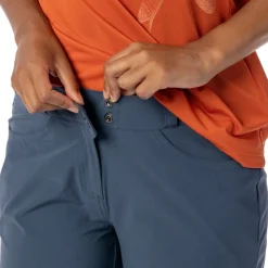 Mtb-Shorts < SCOTT Trail Flow w/ Pad hort met Zitkuen Dame - dark blue